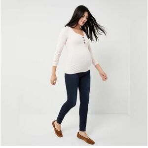 ❤️ AG Jeans Secret Fit Belly Legging Ankle Maternity Jeans size 25